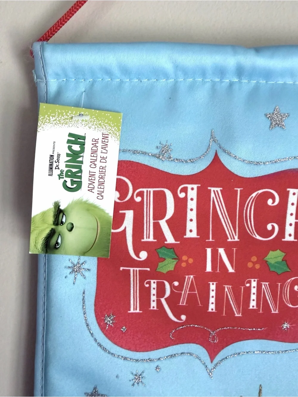 The Grinch Kurt Adler Holiday Advent Calendar with 25 day countdown NEW w/ tag